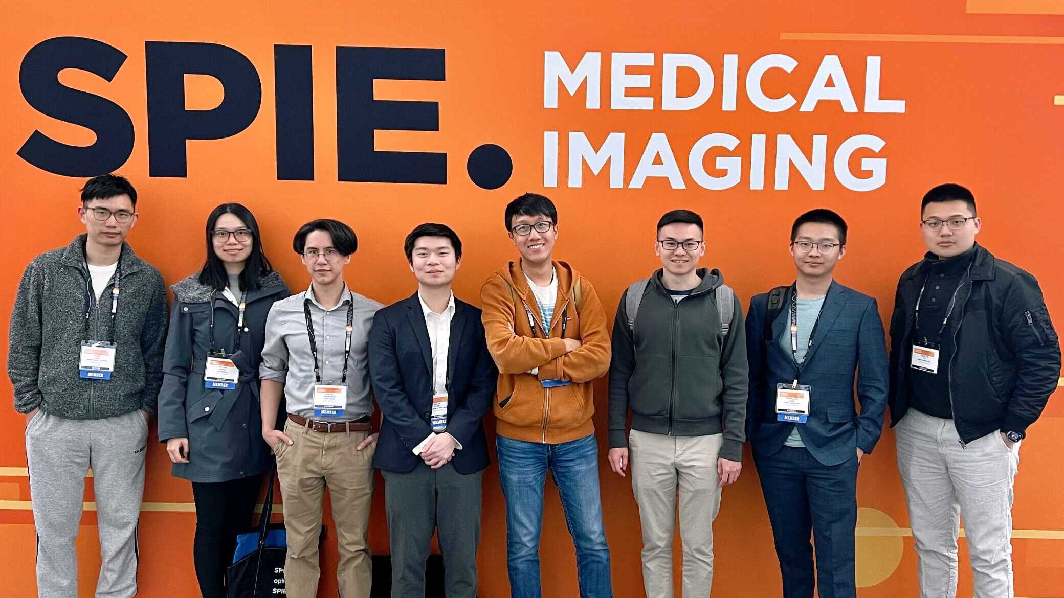 IACL lab members (past and present) at SPIE-MI 2023.